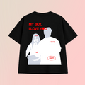 Couple Poster T-shirt - Customizable