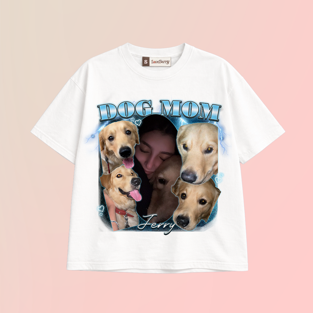 Custom Vintage Rap Tshirt for Pet Owners