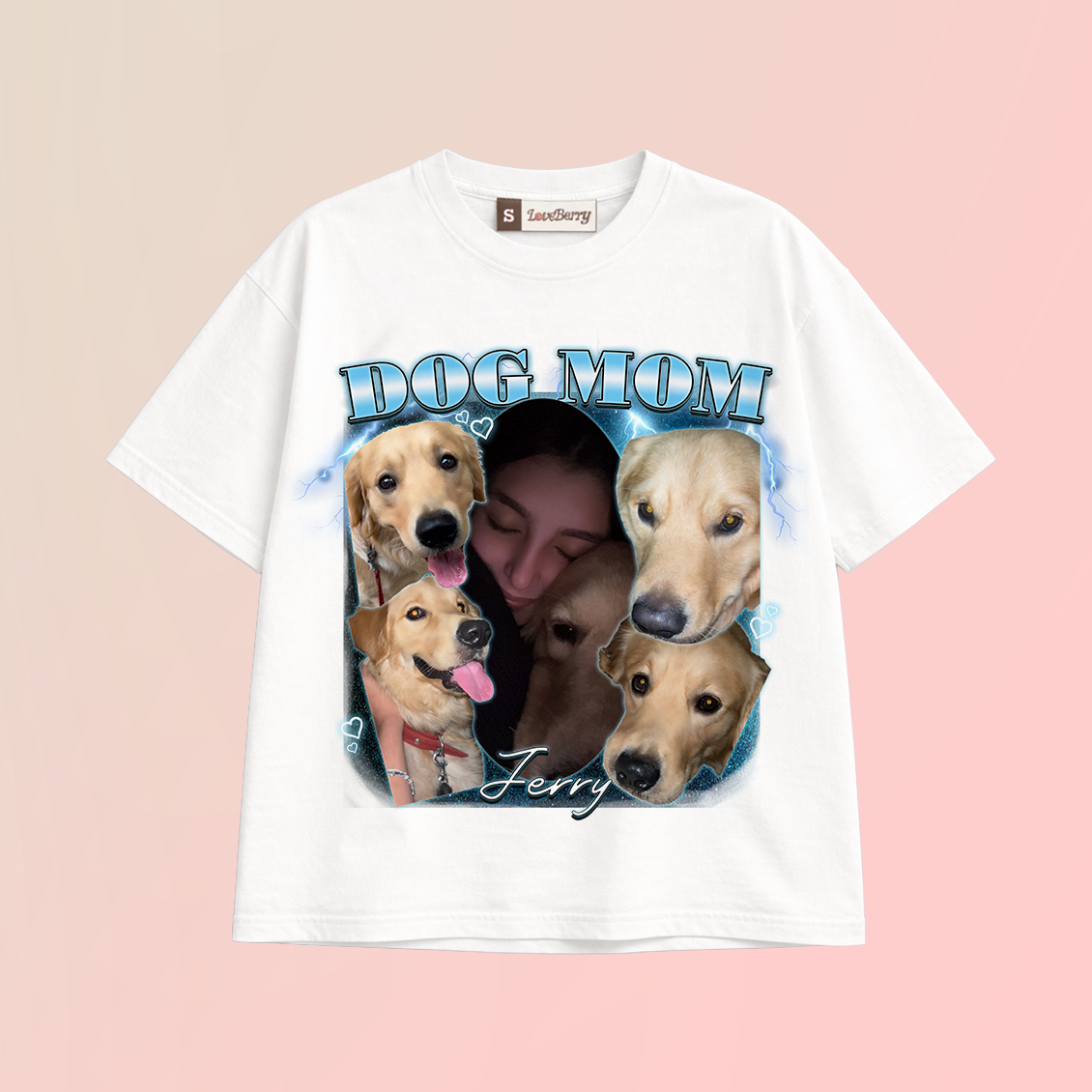 Custom Vintage Rap Tshirt for Pet Owners