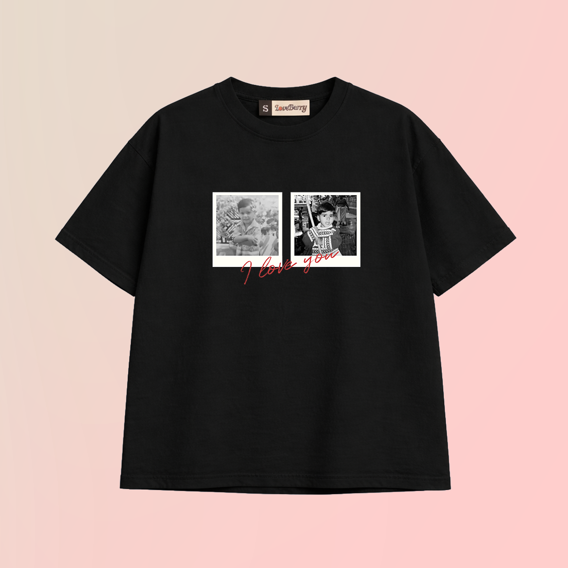 Polaroid Custom T-shirt - Lovers
