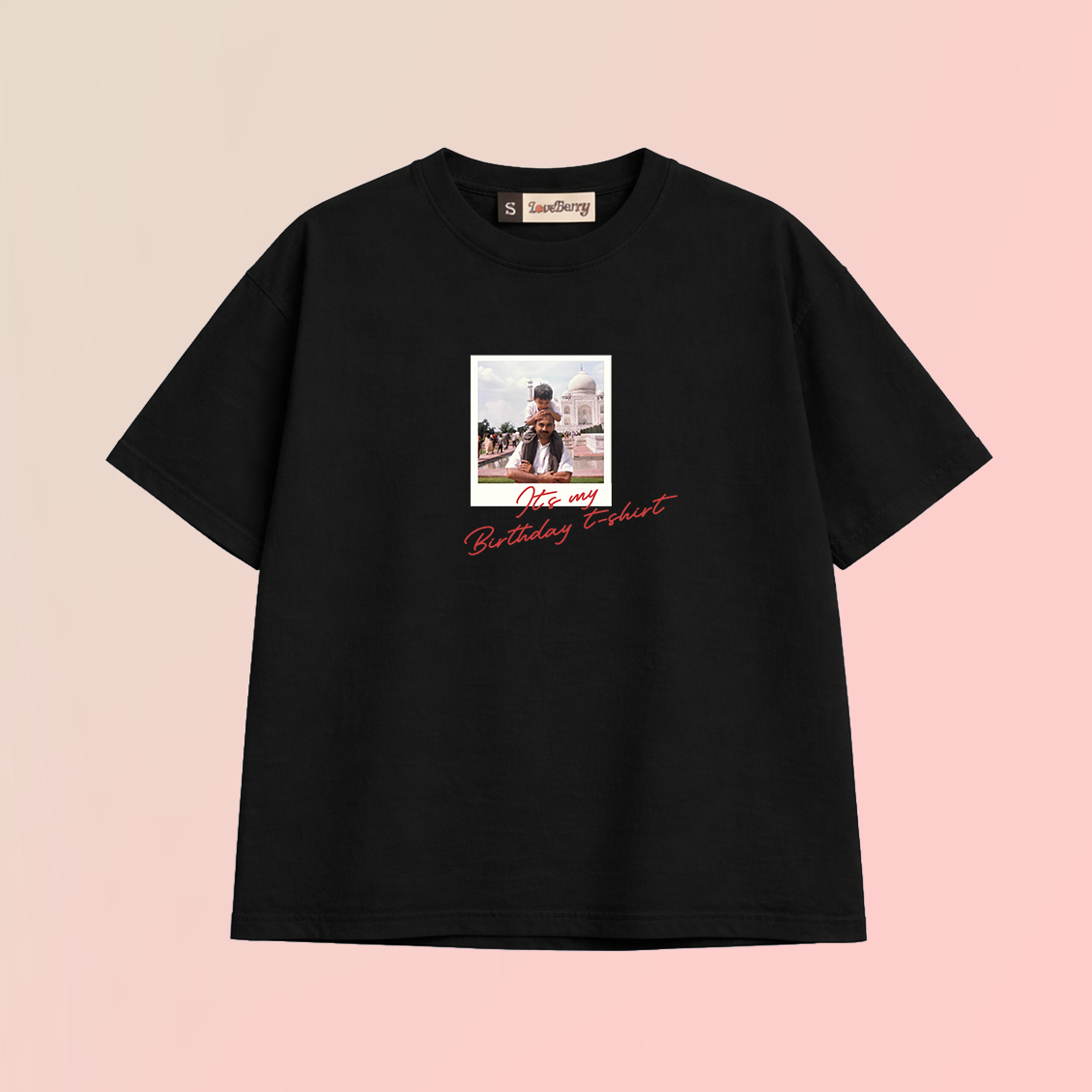 Polaroid Custom T-shirt - Birthday